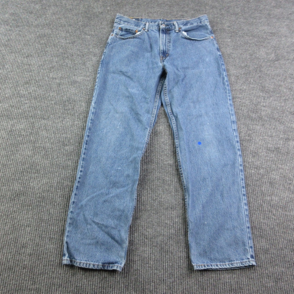 Levi's Jeans Mens 33W 32L Blue Regular Straight Denim Classic Fit 32x31*